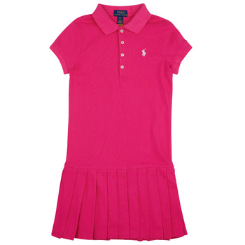 Vêtements Fille Robes courtes Polo Ralph Lauren SSPLTPOLODRS-DRESSES-DAY DRESS Rose / Bright Pink