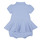 Vêtements Fille Robes courtes Polo Ralph Lauren SS PEPLUM BU-ONE PIECE-SHORTALL Bleu Ciel