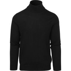 Vêtements Homme Sweats Suitable Pull Col Roulé Merino Noir Noir
