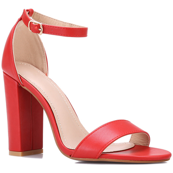 Chaussures Femme Sandales et Nu-pieds La Modeuse 15283_P42218 Rouge