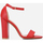 Chaussures Femme Sandales et Nu-pieds La Modeuse 15283_P42218 Rouge