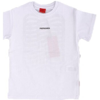 Vêtements Garçon T-shirts manches courtes Propaganda 23FWPRBLTS415 Blanc