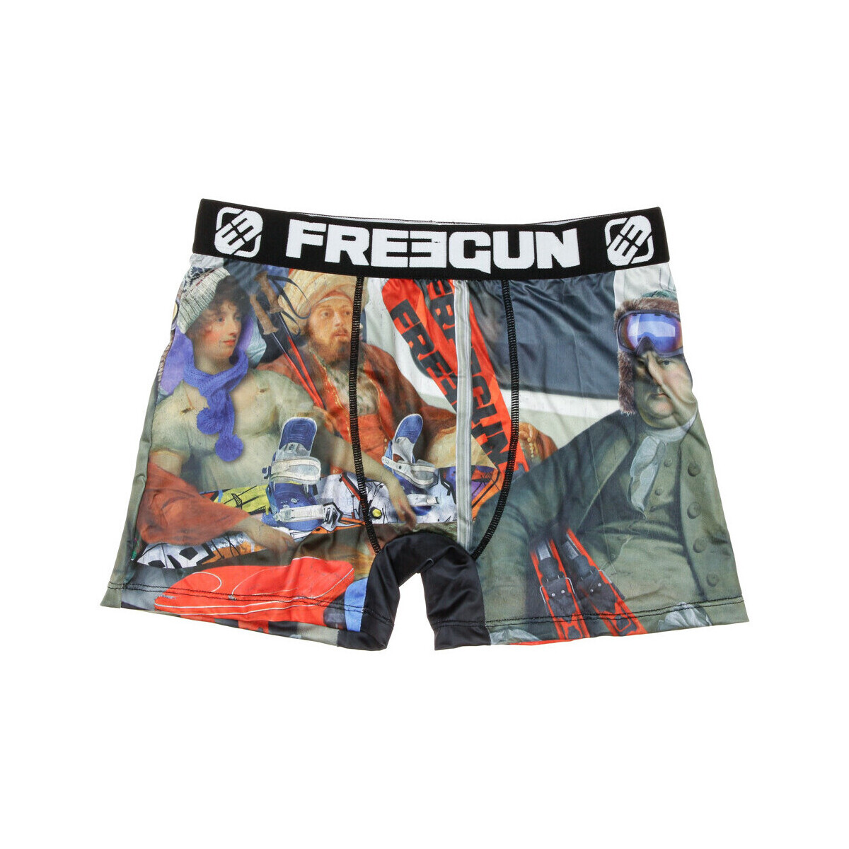 Sous-vêtements Homme Boxers Freegun FGPA21/1/MTR Noir