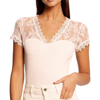 Vêtements Femme T-shirts manches courtes Morgan 232-DLAMI Blanc