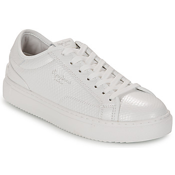 Chaussures Femme Baskets basses Pepe jeans your ADAMS SNAKY Blanc