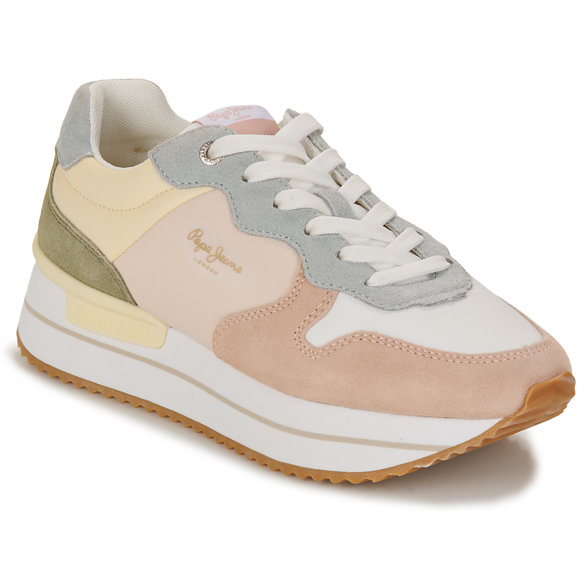 Chaussures Femme Baskets basses Pepe jeans RUSPER JELLY Multicolore