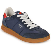 Chaussures Through Baskets basses Pepe jeans PLAYER COMBI M Marine / Gum