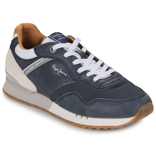 Chaussures Homme Baskets basses Pepe Mens jeans LONDON COURT  M Marine / Gris