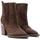 Chaussures Femme Bottines ALMA EN PENA I23300 Marron