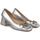 Chaussures Femme se mesure à partir du haut de lintérieur de la cuisse jusquau bas des pieds I23215 Argenté