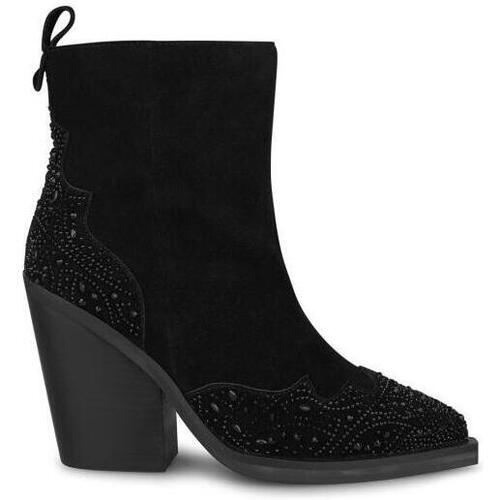 Chaussures Femme Bottines La Fiancee Du Me I23438 Noir