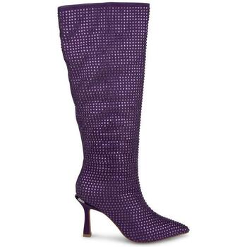 Chaussures Femme Bottes Newlife - Seconde Main I23235 Violet