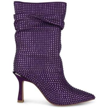Chaussures Femme Bottines Sacs à main I23236 Violet