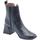 Chaussures Femme Low boots Wonders H-5710 Marine Bora Noir