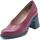 Chaussures Femme Escarpins Wonders M-5503 Eley Bora Bordeaux