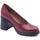 Chaussures Femme Escarpins Wonders M-5503 Eley Bora Bordeaux