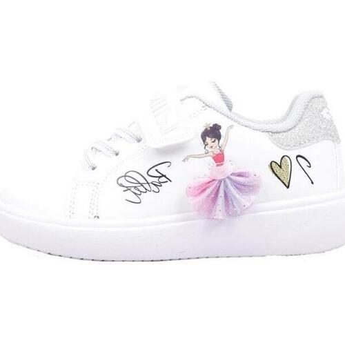 Chaussures Fille Baskets basses Lelli Kelly MILLE STELLE Blanc