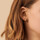 Montres & Bijoux Femme Boucles d'oreilles Agatha Ruiz de la Prada Boucles d'oreilles  Astro Jaune