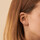 Montres & Bijoux Femme Boucles d'oreilles Agatha Ruiz de la puffer Prada Set de 3 boucles d'oreilles  Beloved blanc Jaune