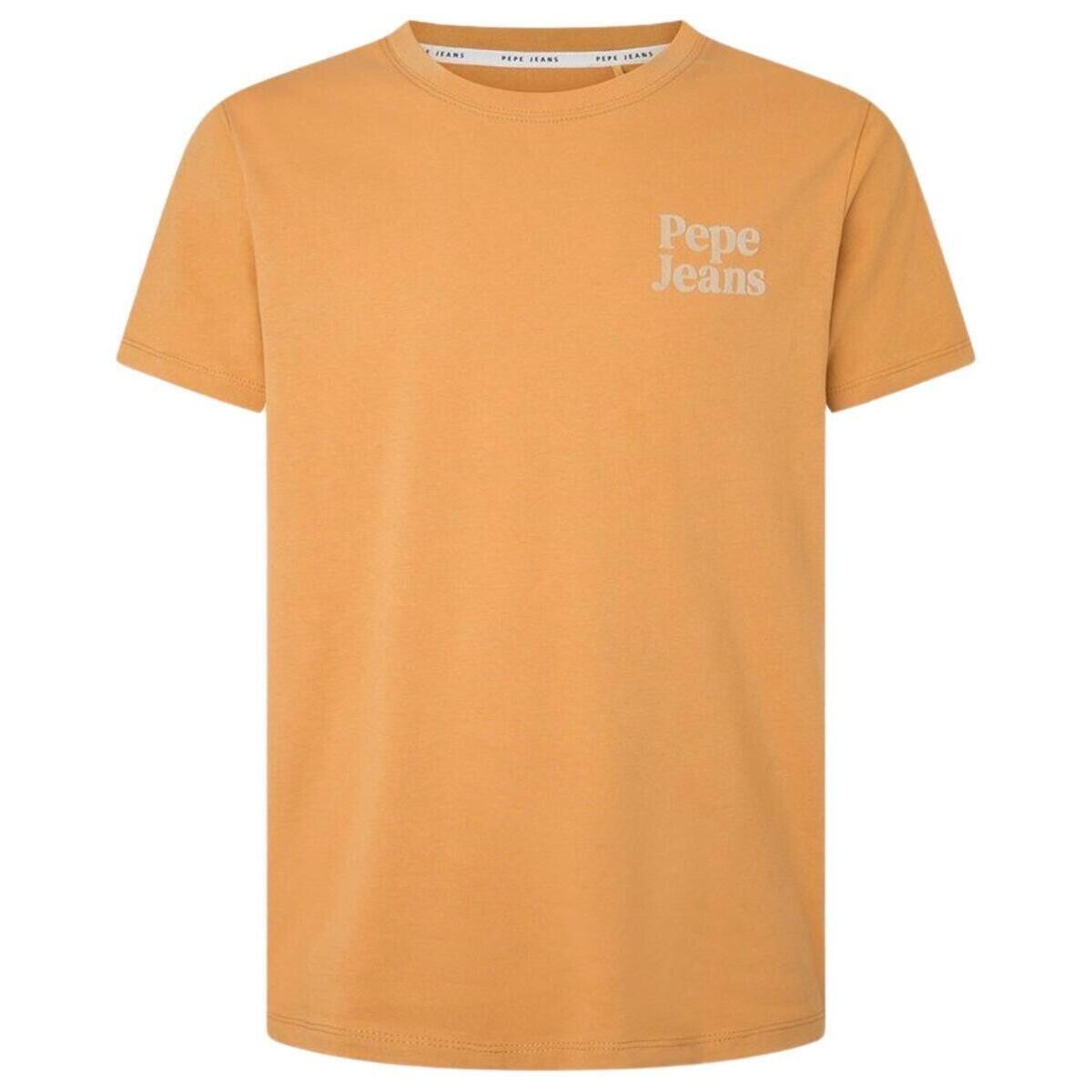 Vêtements Homme T-shirts manches courtes Pepe jeans  Jaune