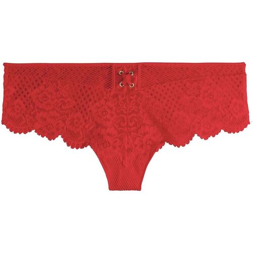 Sous-vêtements Femme Top 5 des ventes Pomm'poire Shorty string rouge Comic Strip Rouge