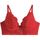 Sous-vêtements Femme Corbeilles & balconnets Pomm'poire Soutien-gorge à armatures rouge Comic Strip Rouge