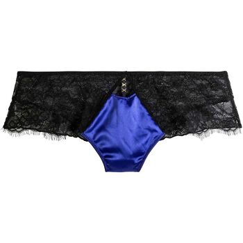 Sous-vêtements Femme Shorties & boxers Pomm'poire Shorty string bleu Illégal Bleu