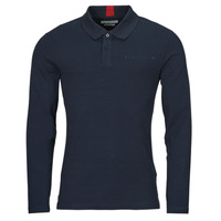 Vêtements Homme Polos manches longues Lullu Guess OLIVER LS POLO Marine