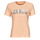 Vêtements Femme T-shirts manches courtes Guess SEQUINS LOGO TEE Rose
