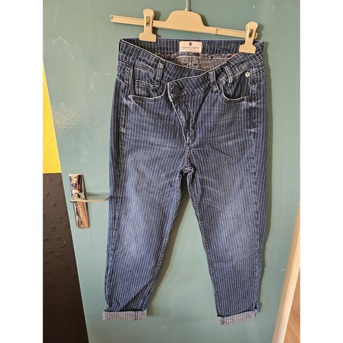 Vêtements Femme Jeans slim Freeman T.Porter Pantalon Bleu
