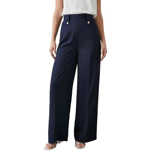 Vêtements Femme Pantalons Principles DH6226 Bleu
