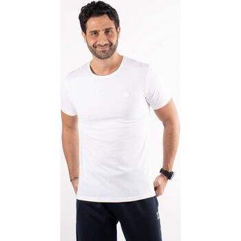 Vêtements Homme T-shirts manches courtes Hollyghost T-shirt blanc avec logo Blanc