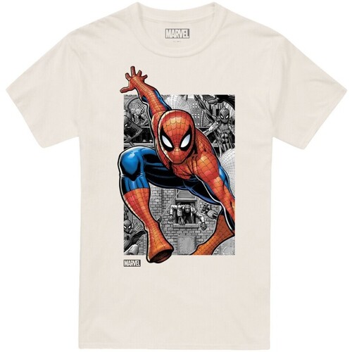 Vêtements Homme T-shirts manches longues Marvel Rescue Beige