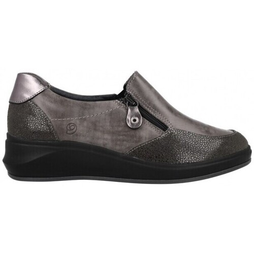 Chaussures Femme Rideaux / stores Suave Zapatos Casual con Elásticos para Mujer de  3415 Gris