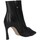 Chaussures Femme Low boots Cecil 2167 Bottes et bottines Femme Noir