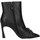 Chaussures Femme Low boots Cecil 2167 Bottes et bottines Femme Noir