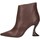 Chaussures Femme Low boots Cecil 1719003 Bottes et bottines Femme Marron
