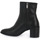 Chaussures Femme Low Botor boots Frau CALF NERO Noir