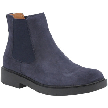 Chaussures Femme Boots Geox SPHERICA D16QRC NAVY Bleu