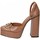 Chaussures Femme Sandales et Nu-pieds Tsakiris Mallas 779 Marron