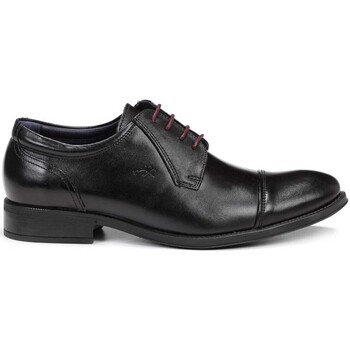 Chaussures Homme Chaussures de travail Fluchos ZAPATO CORDONES DE PIEL  8412 MEMORY NEGRO Noir