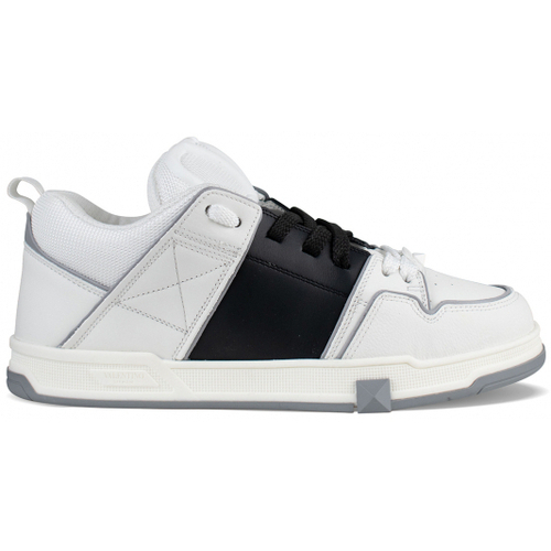 Chaussures Homme Baskets mode with Valentino Baskets Open Skate Blanc