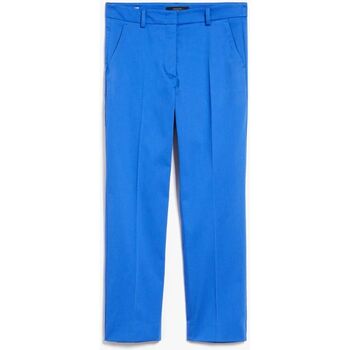Vêtements logo Pantalons Max Mara  Bleu