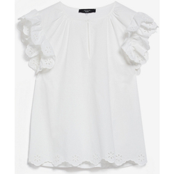 Vêtements Femme Billieblush logo-print short-sleeve T-shirt Max Mara  Blanc