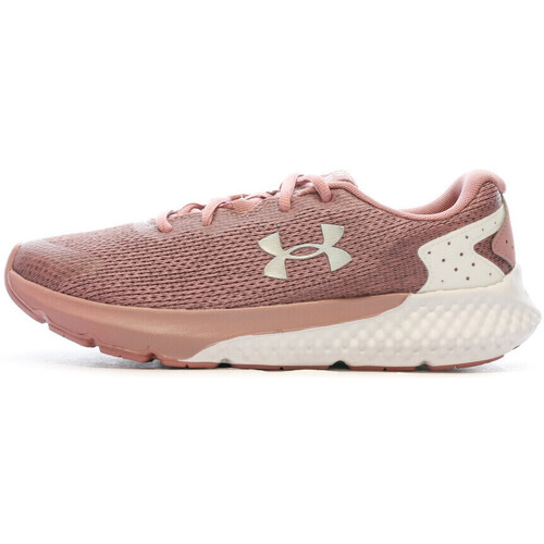 Chaussures Femme Under Armour Womens WMNS Charged Rogue White Under Armour 3026147-600 Rose
