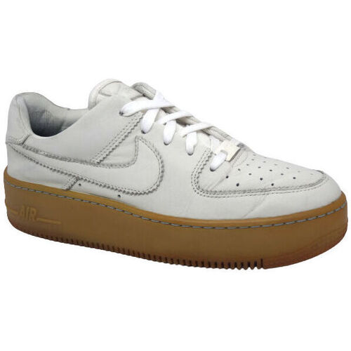 Chaussures Baskets mode ar4237 Nike Reconditionné Air Force 1 - Gris