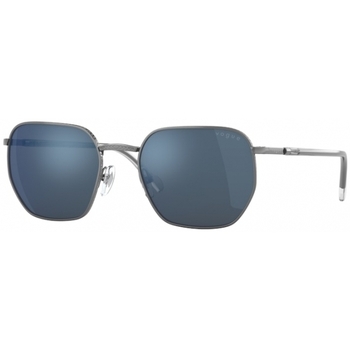 lunettes de soleil vogue  vo4257s lunettes de soleil, gunmetal/bleu, 52 mm 