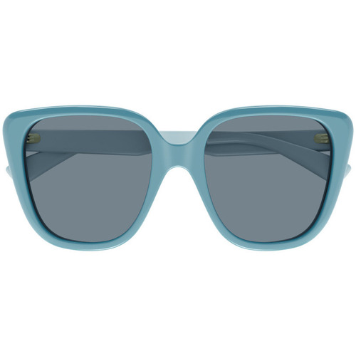Женская сумка Gucci Sunglasses marmont розовая Femme Lunettes de soleil Gucci Sunglasses GG1169S Lunettes de soleil, Bleu clair/Bleu, 54 mm Autres