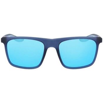 lunettes de soleil nike  chak m dz7373 lunettes de soleil, blanc/bleu, 54 mm 