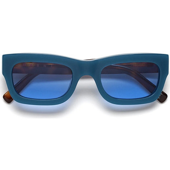 lunettes de soleil marni  kawasan falls lunettes de soleil, bleu/bleu, 52 mm 